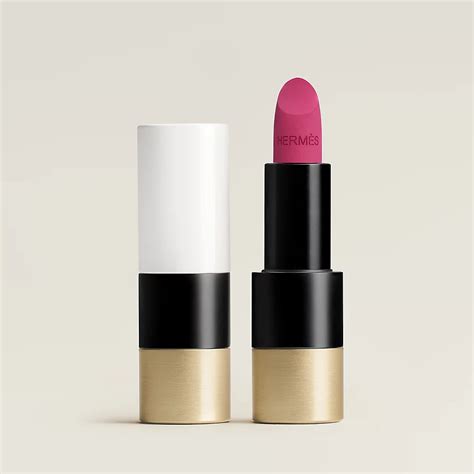 hermes rouge bleu lipstick|Hermes rose velours lipstick.